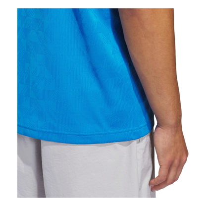 adidas Ultimate365 Textured Jacquard Golf Polo Shirt KE7711