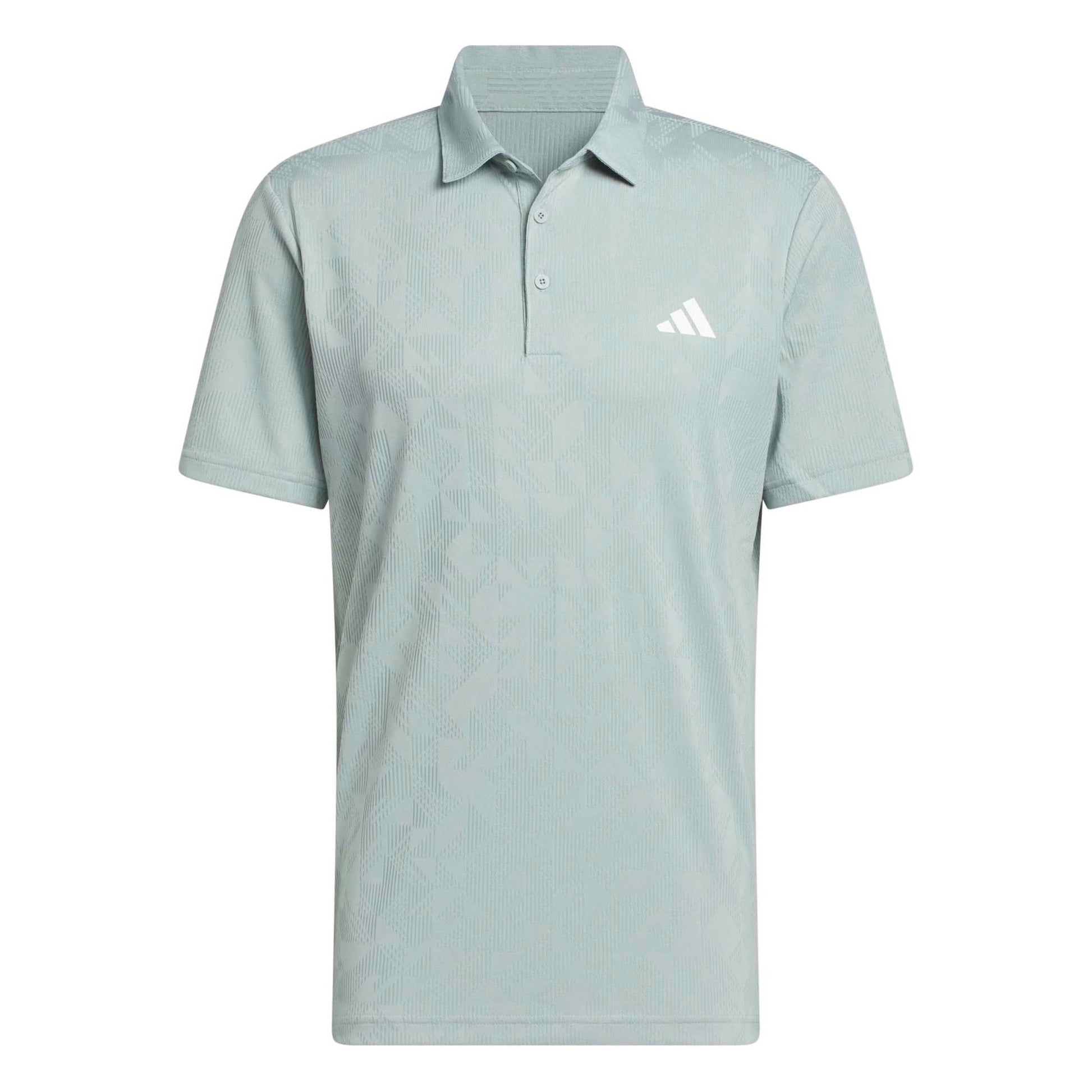 adidas Ultimate365 Textured Jacquard Golf Polo Shirt KE7713