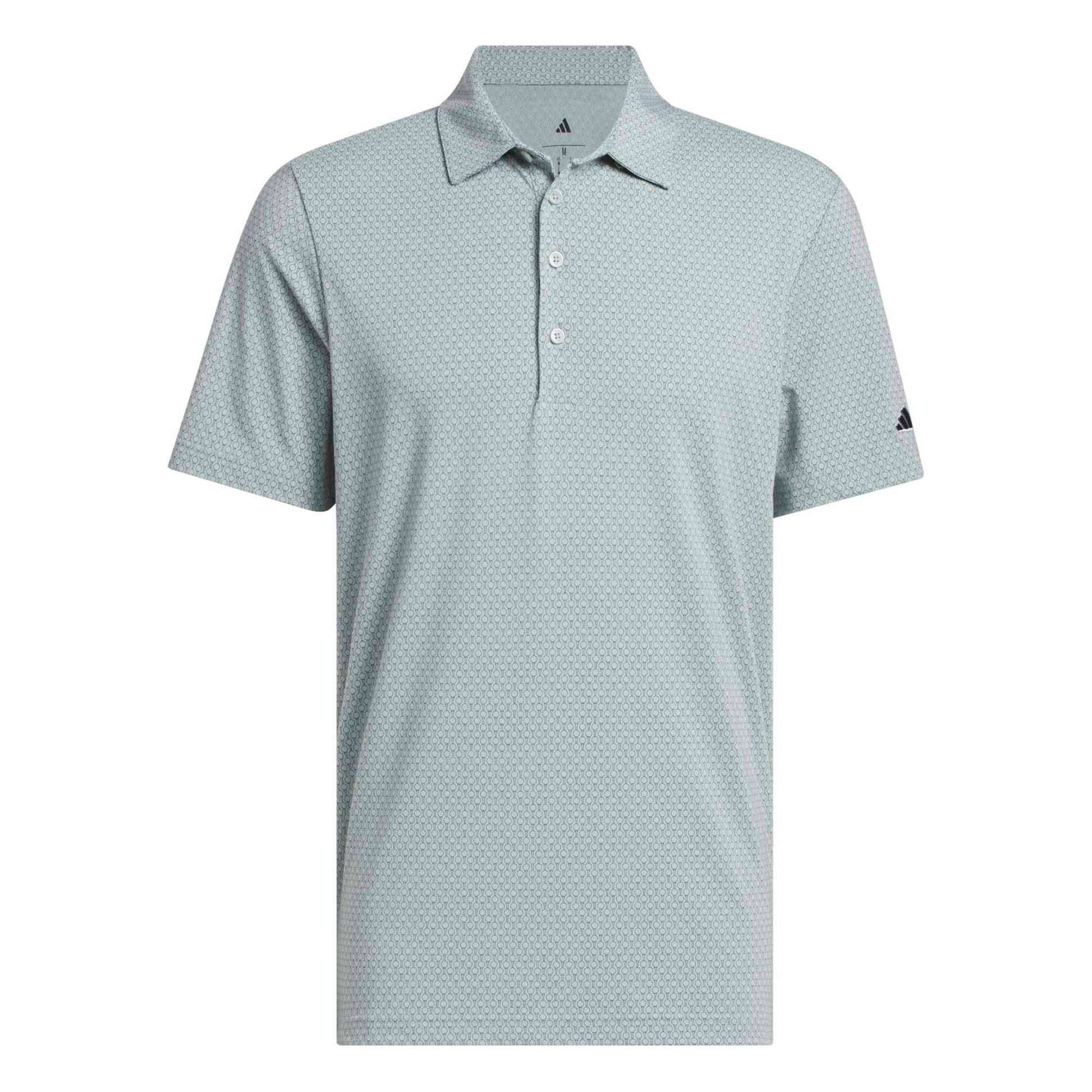 adidas Ultimate + Go To Print Golf Polo Shirt KF0111