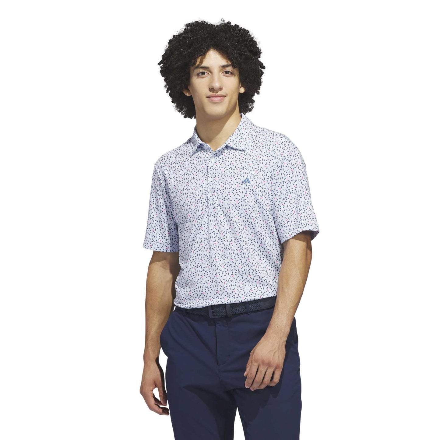 adidas Ultimate + SFT Print LC Golf Polo Shirt KF0351