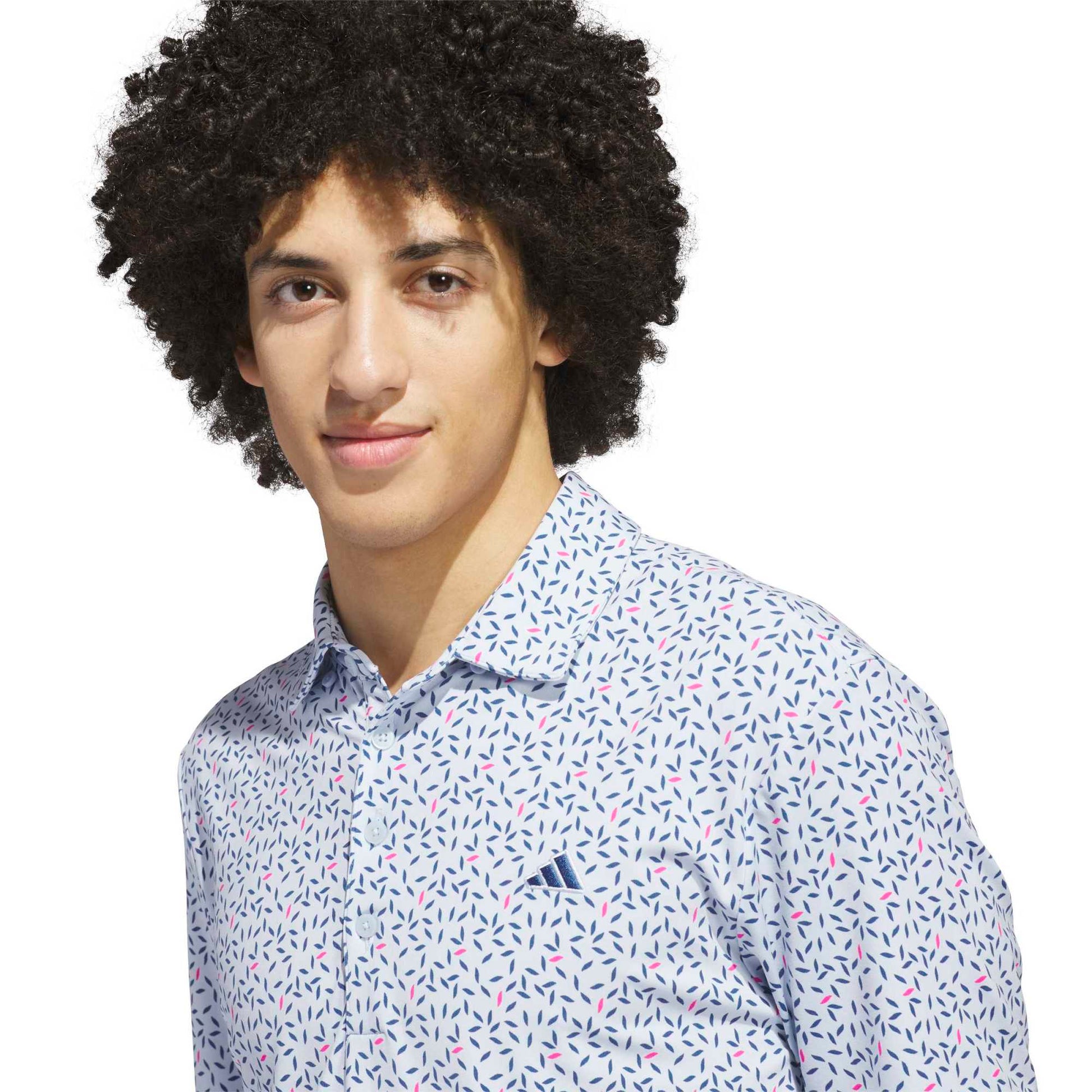 adidas Ultimate + SFT Print LC Golf Polo Shirt KF0351