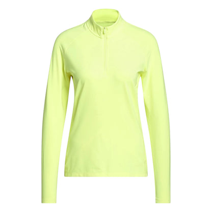 adidas Ladies Ultimate365 Solid 1/4 Zip Golf Mid Layer KG1468