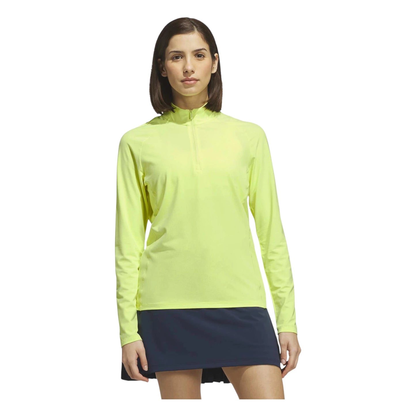 adidas Ladies Ultimate365 Solid 1/4 Zip Golf Mid Layer KG1468