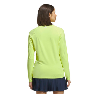 adidas Ladies Ultimate365 Solid 1/4 Zip Golf Mid Layer KG1468