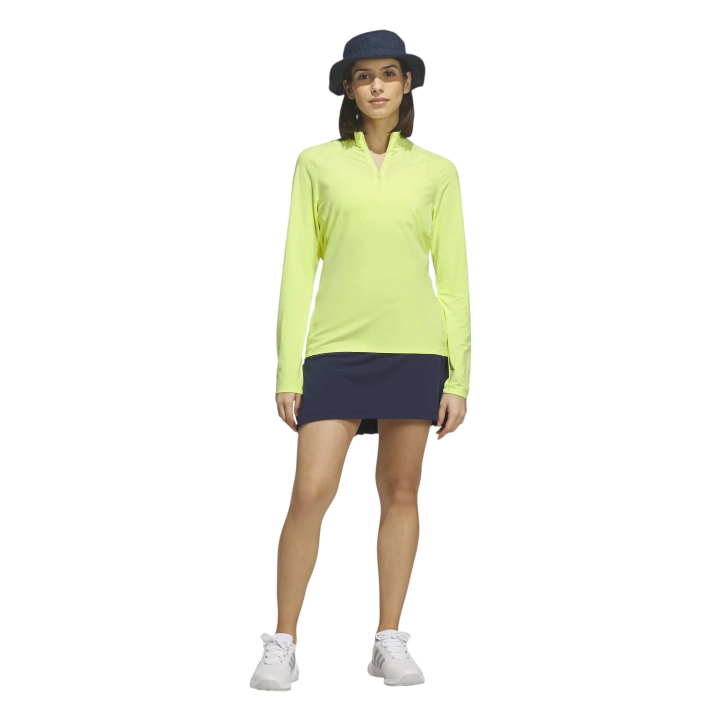 adidas Ladies Ultimate365 Solid 1/4 Zip Golf Mid Layer KG1468
