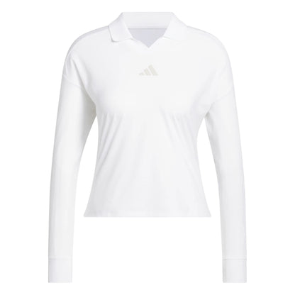 adidas Ladies BTC Long Sleeve Golf Polo Shirt KG4244