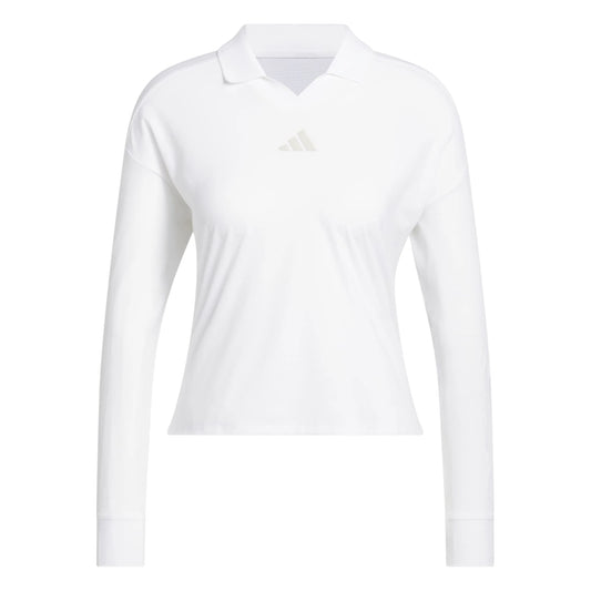 adidas Ladies BTC Long Sleeve Golf Polo Shirt KG4244