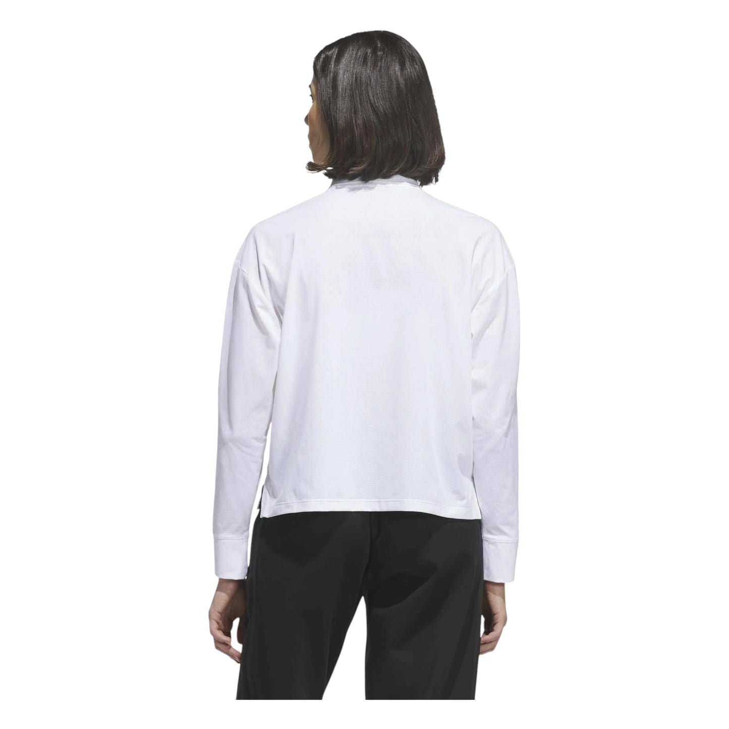 adidas Ladies BTC Long Sleeve Golf Polo Shirt KG4244