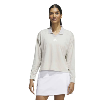 adidas Ladies BTC Long Sleeve Golf Polo Shirt KG4245