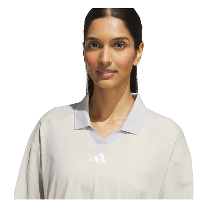 adidas Ladies BTC Long Sleeve Golf Polo Shirt KG4245