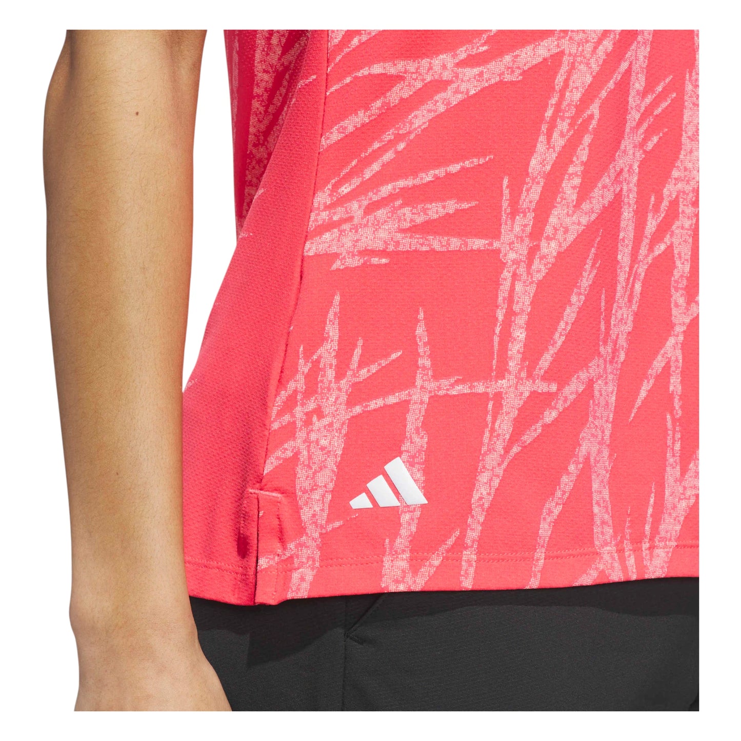 adidas Ladies Ultimate365 Printed Sleeveless Golf Polo Shirt KG4272
