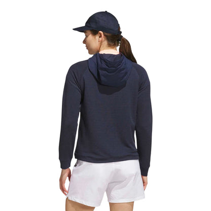 adidas Ladies Ultimate365+ Hybrid 1/4 Zip Golf  Hoodie