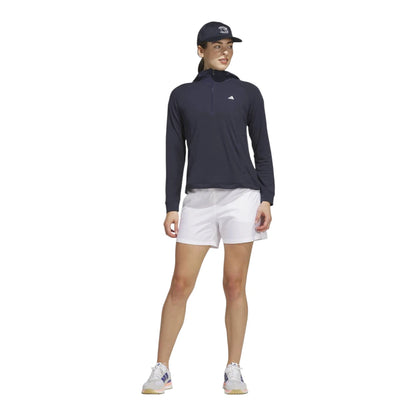 adidas Ladies Ultimate365+ Hybrid 1/4 Zip Golf  Hoodie