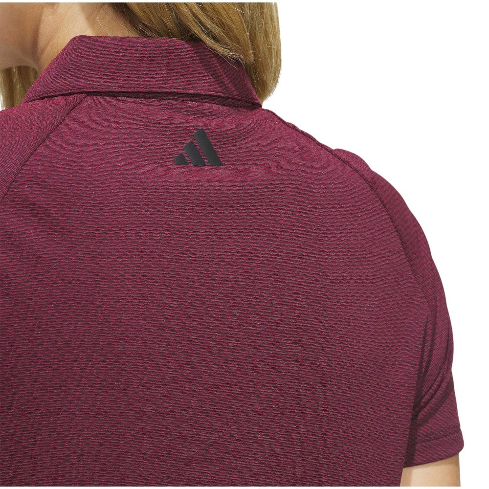 adidas Ladies Ultimate Climacool Short Sleeve Polo Shirt KG4383