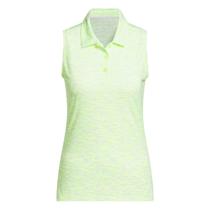 adidas Ladies Ultimate365 Climacool Sleeveless Golf Polo Shirt KG4385
