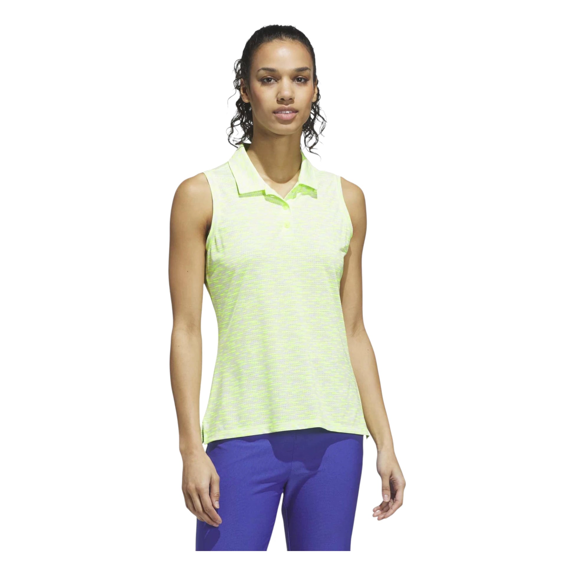 adidas Ladies Ultimate365 Climacool Sleeveless Golf Polo Shirt KG4385