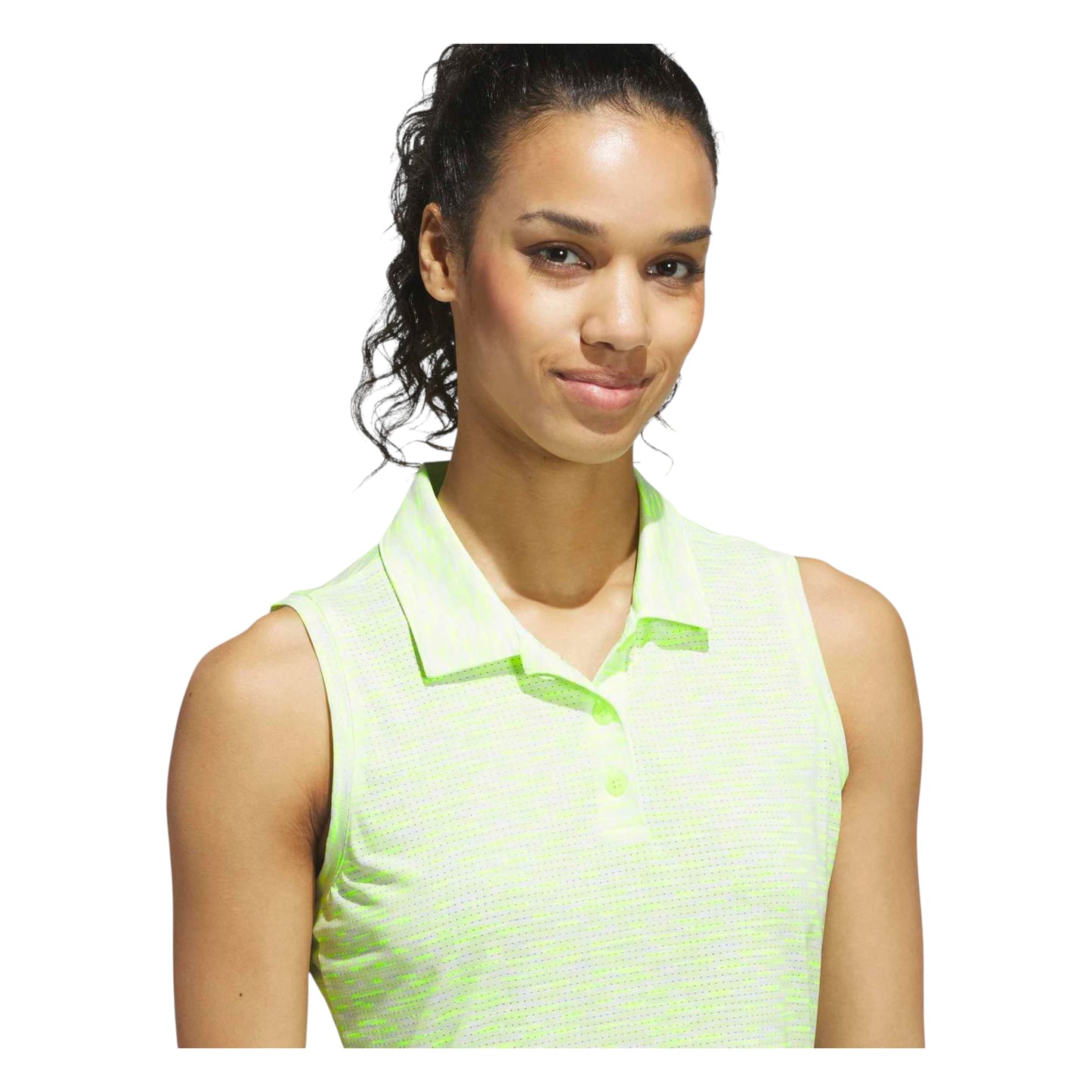 adidas Ladies Ultimate365 Climacool Sleeveless Golf Polo Shirt KG4385