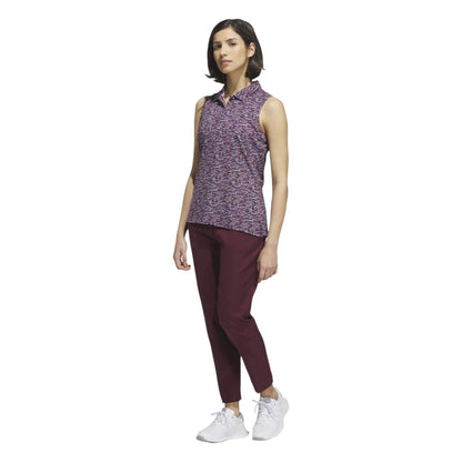 adidas Ladies Ultimate365 Climacool Sleeveless Golf Polo Shirt KG4389