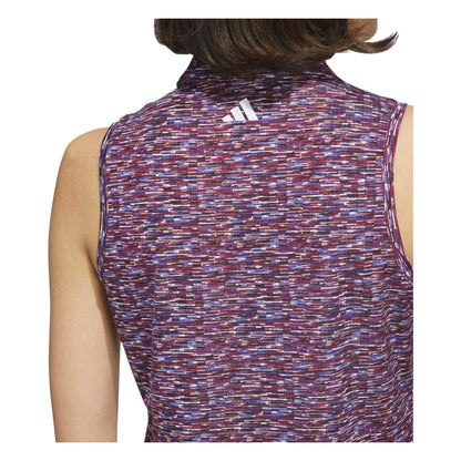 adidas Ladies Ultimate365 Climacool Sleeveless Golf Polo Shirt KG4389