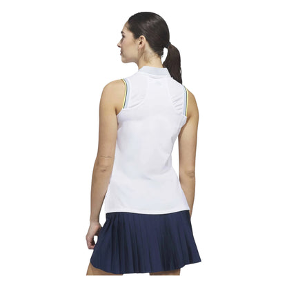 adidas Ladies Ultimate365 Climacool Sleeveless Golf Polo Shirt KG4390