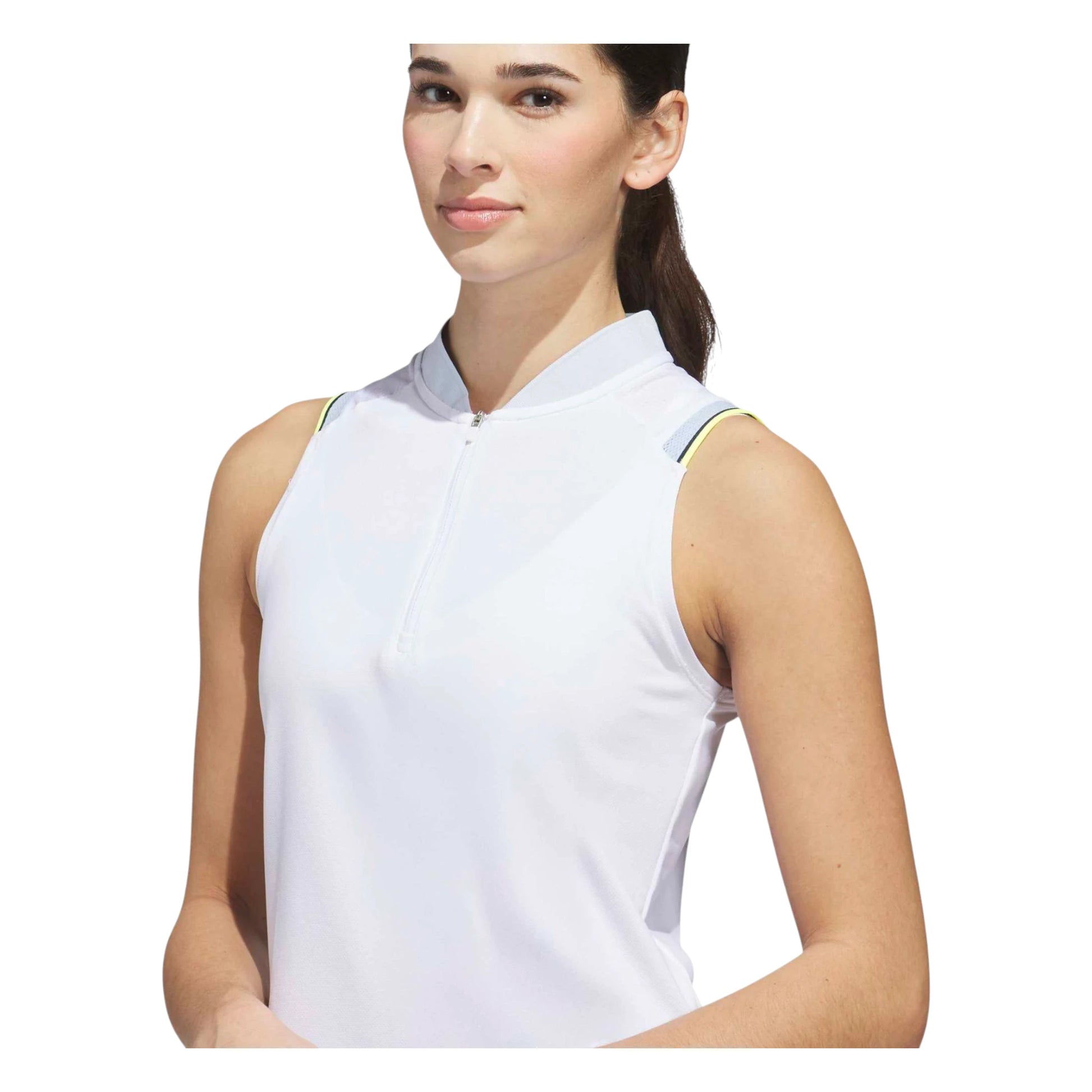 adidas Ladies Ultimate365 Climacool Sleeveless Golf Polo Shirt KG4390