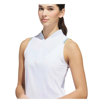 adidas Ladies Ultimate365 Climacool Sleeveless Golf Polo Shirt KG4390