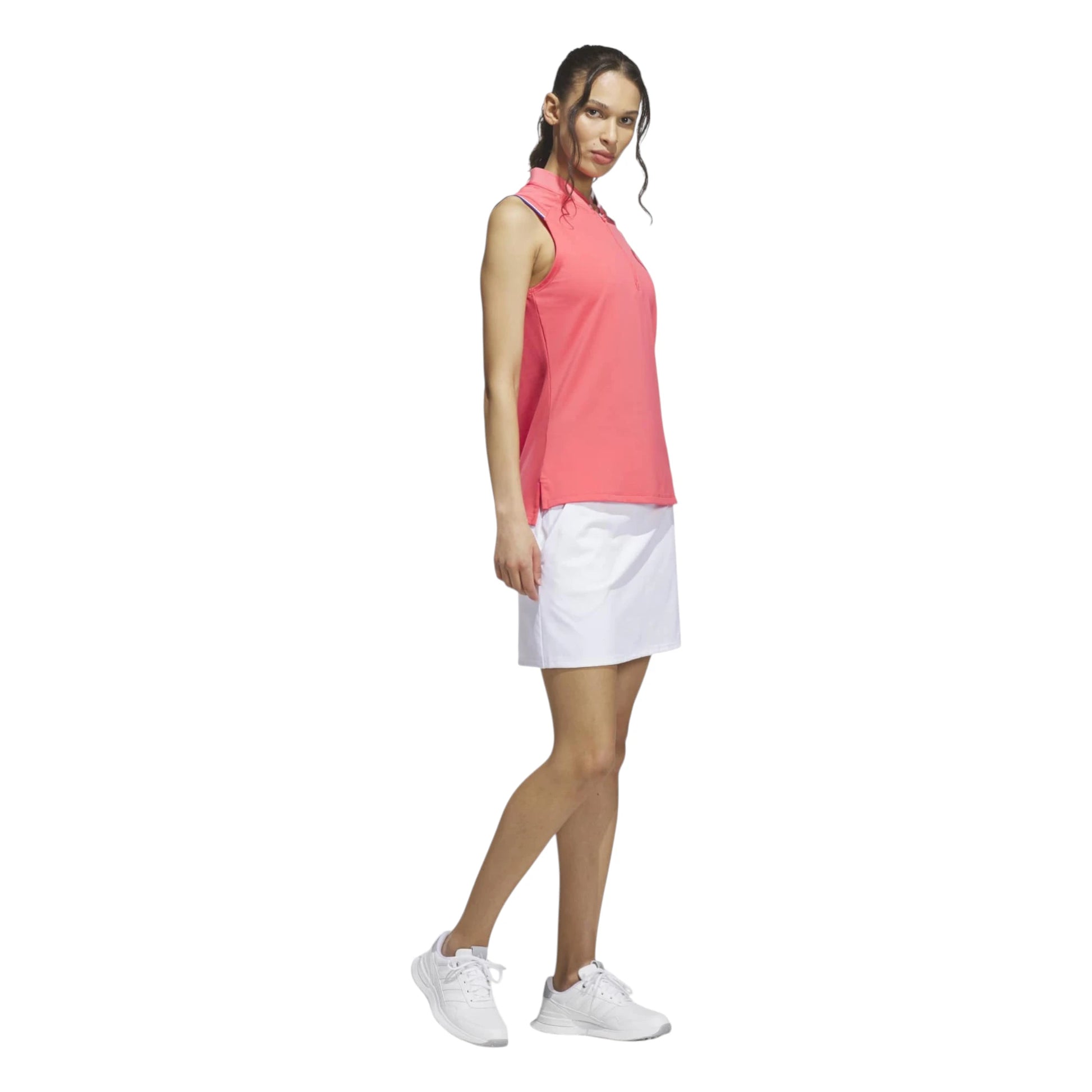 adidas Ladies Ultimate365 Climacool Sleeveless Golf Polo Shirt KG4392