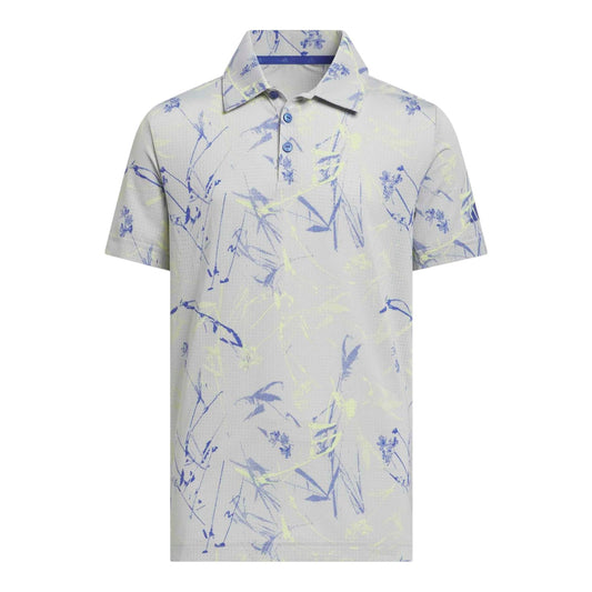 adidas Junior Climacool Scripted Golf Polo Shirt KG4712