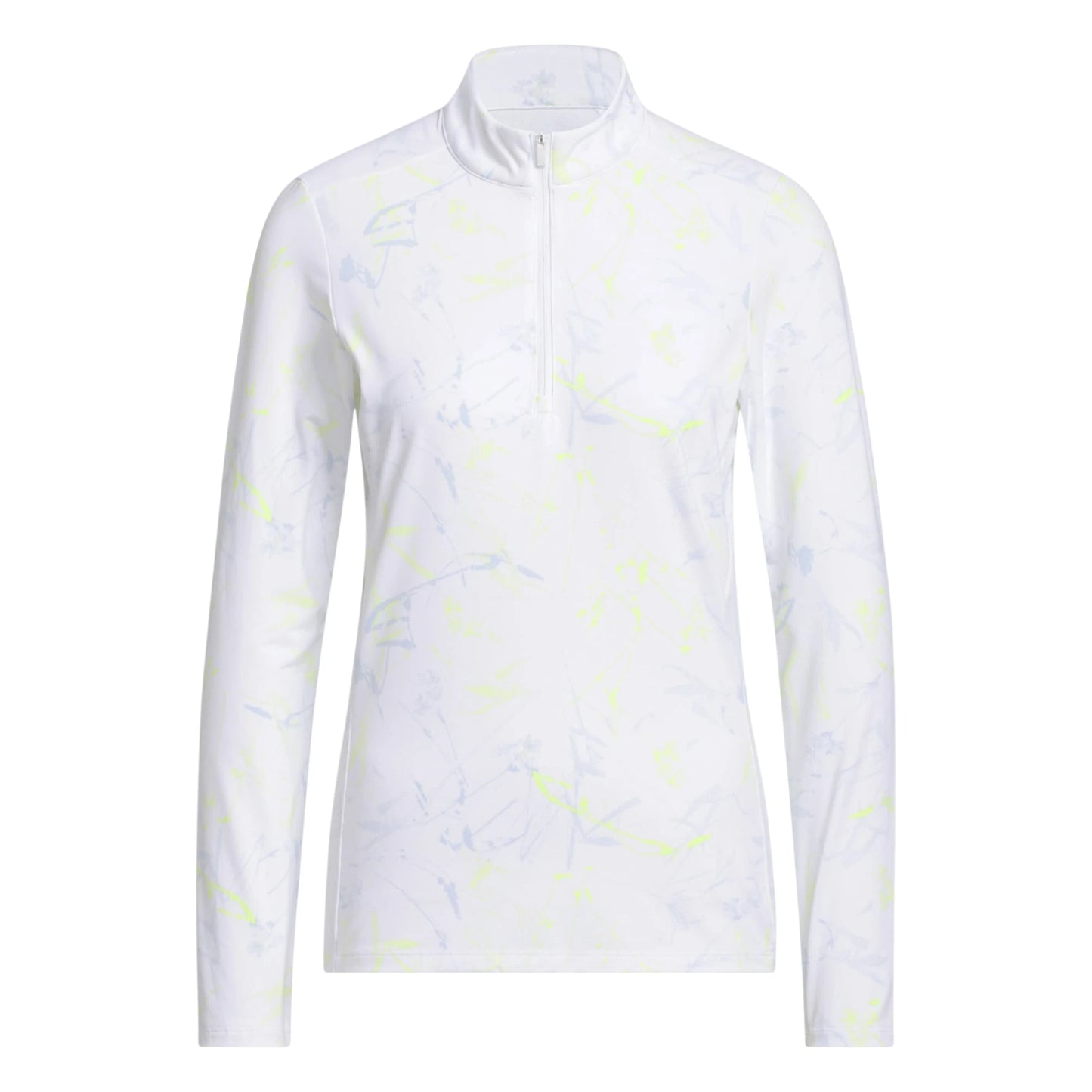 adidas Ladies Ultimate365 AOP 1/4 Zip Golf Mid Layer KG6715