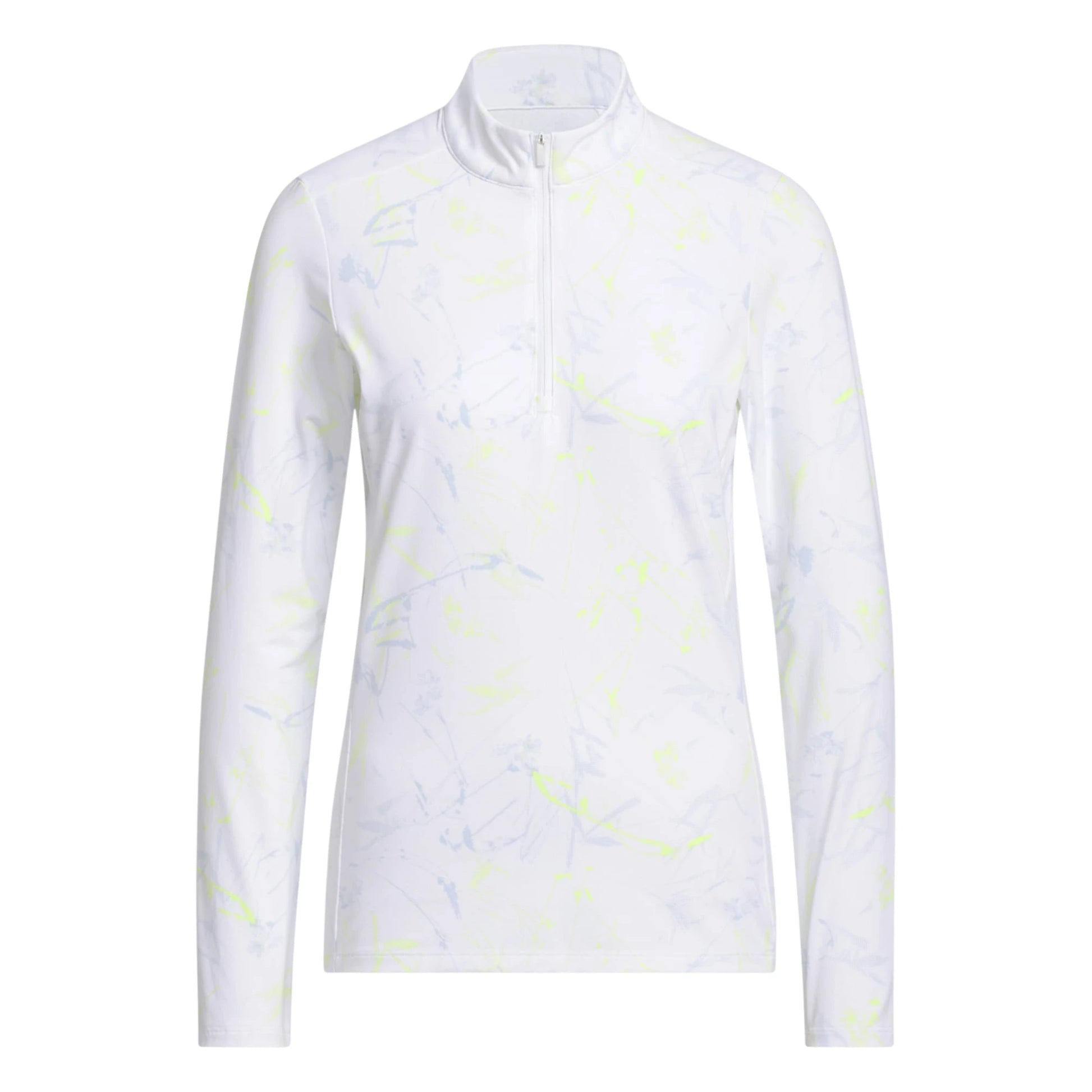 adidas Ladies Ultimate365 AOP 1/4 Zip Golf Mid Layer KG6715