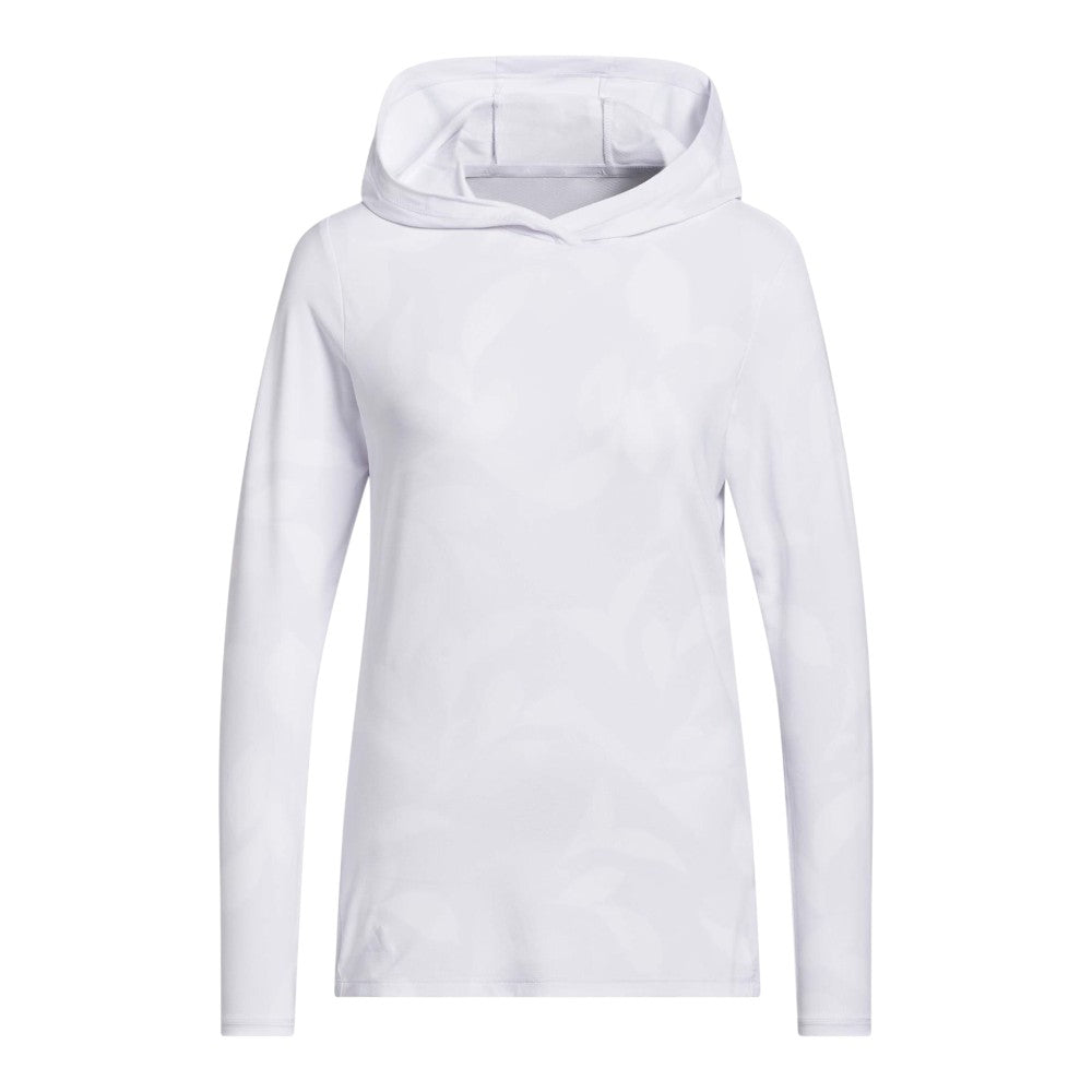 adidas Ladies AOP Heat Dry Golf 1/4 Zip Mid Layer KG6733