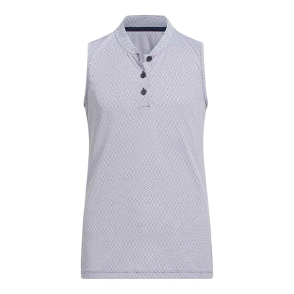 adidas Junior Climacool Sleeveless Golf Polo Shirt KG9084
