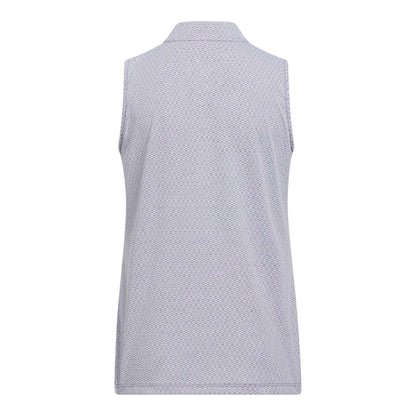 adidas Junior Climacool Sleeveless Golf Polo Shirt KG9084