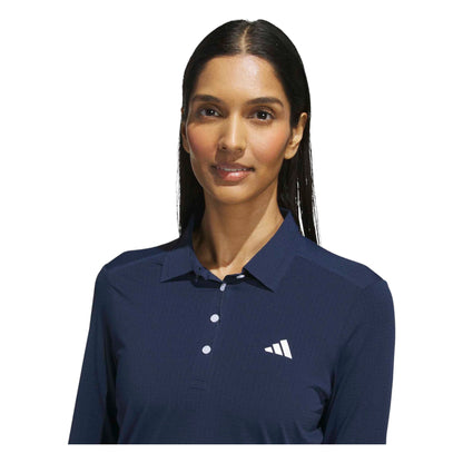adidas Ladies Ultimate365 Climacool LS Golf Polo Shirt KH4358