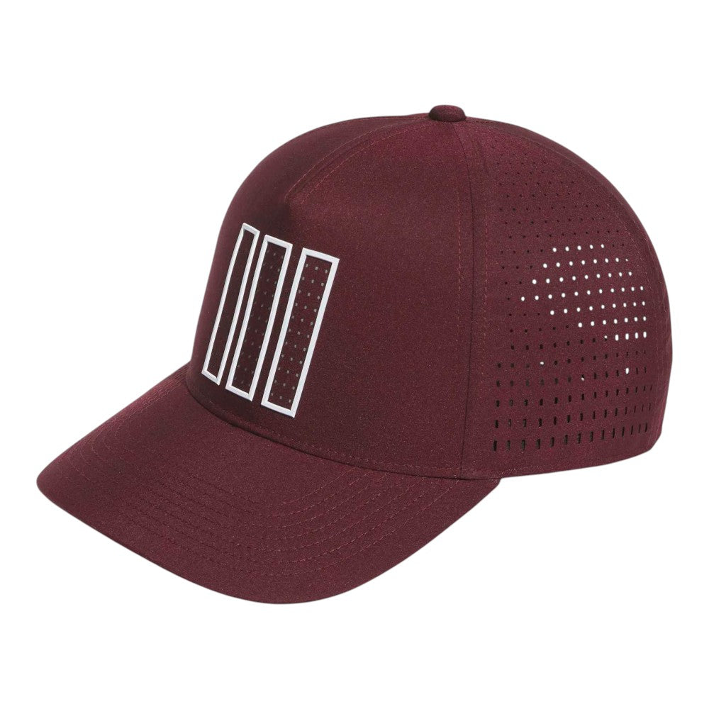 adidas Tour 3-Stripes Print Snapback Golf Cap KQ7747