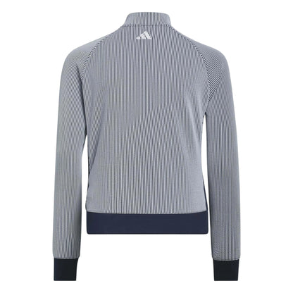 Junior adidas Textured 1/4-Zip Golf Mid Layer KQ7768