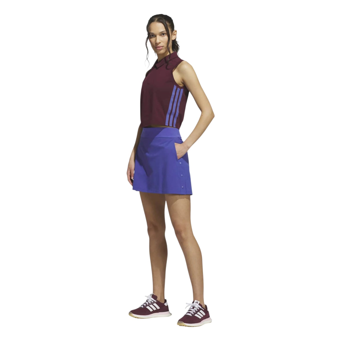 adidas Ladies BTC TwistKnit Golf Polo Shirt KR0815