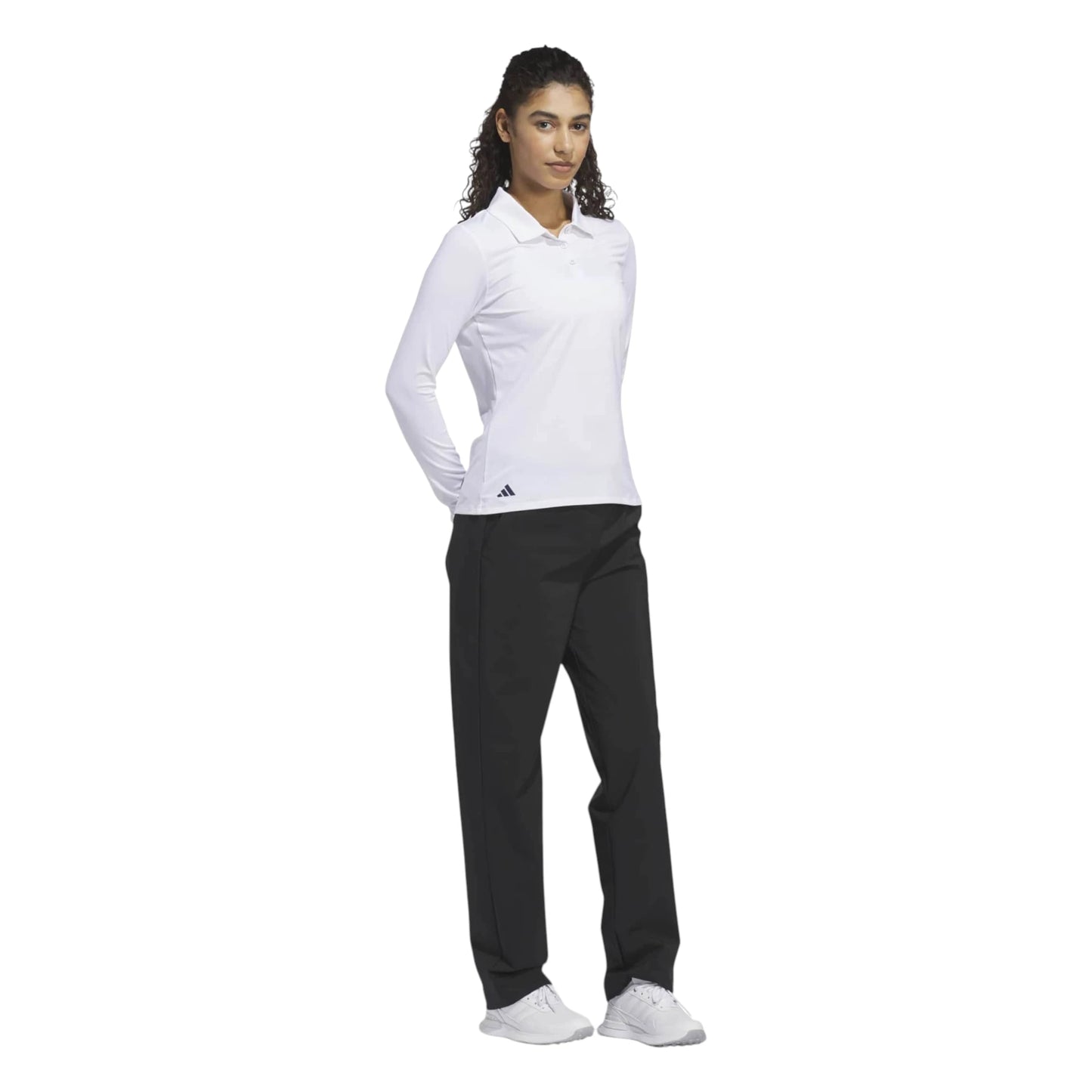 adidas Ladies Performance LS Golf Polo Shirt KR8582