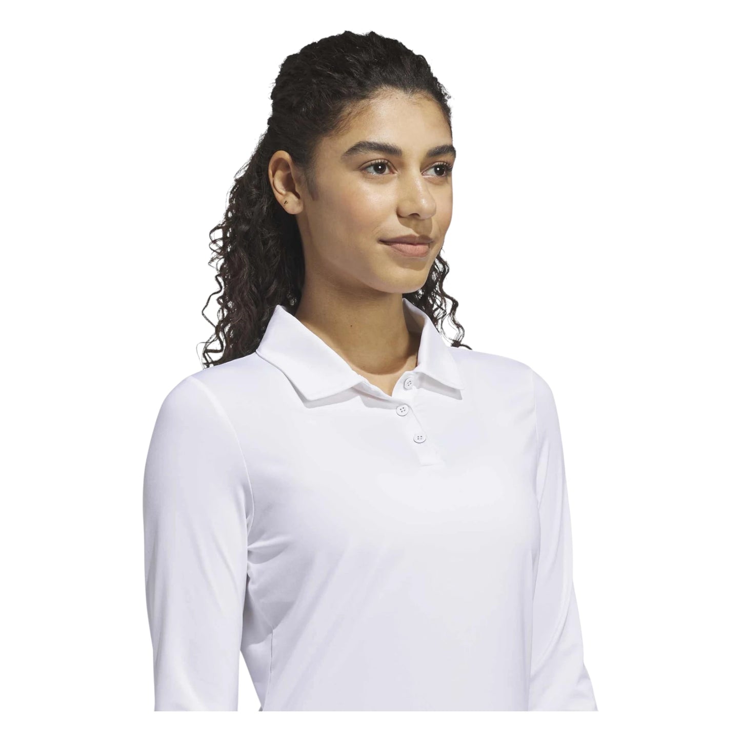 adidas Ladies Performance LS Golf Polo Shirt KR8582