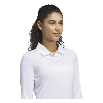 adidas Ladies Performance LS Golf Polo Shirt KR8582