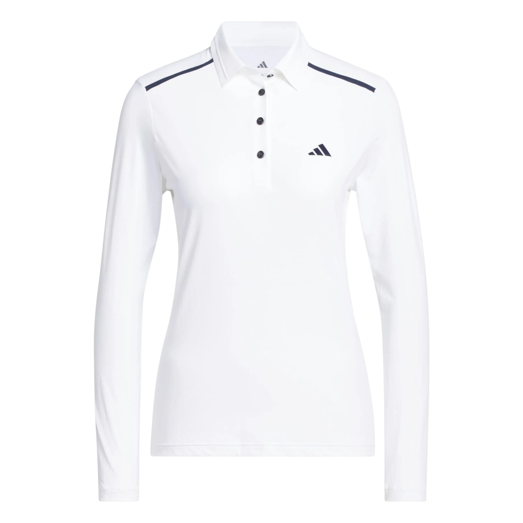 adidas Ladies Ultimate365 Climacool LS Golf Polo Shirt KR8599