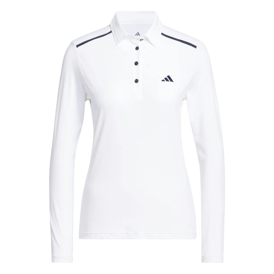 adidas Ladies Ultimate365 Climacool LS Golf Polo Shirt KR8599