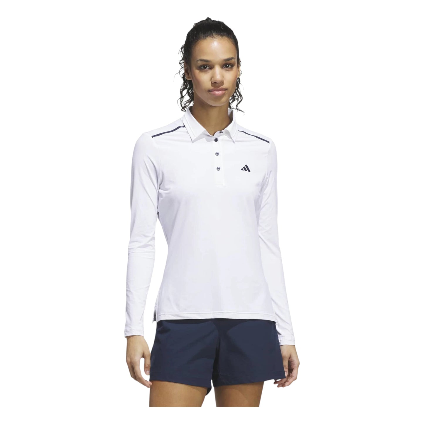 adidas Ladies Ultimate365 Climacool LS Golf Polo Shirt KR8599