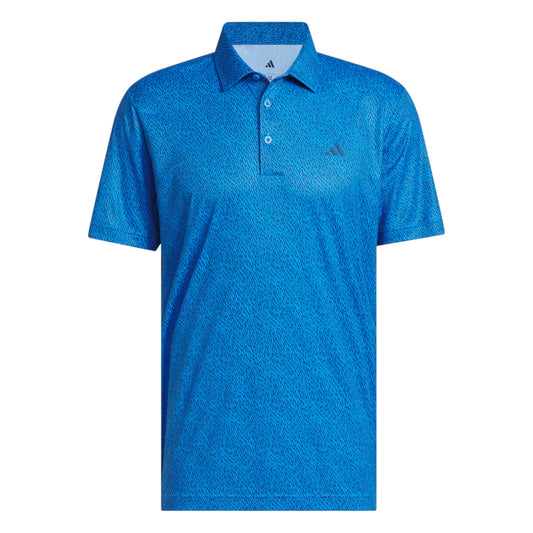 adidas Ultimate365 Feather Print Golf Polo Shirt KR9524