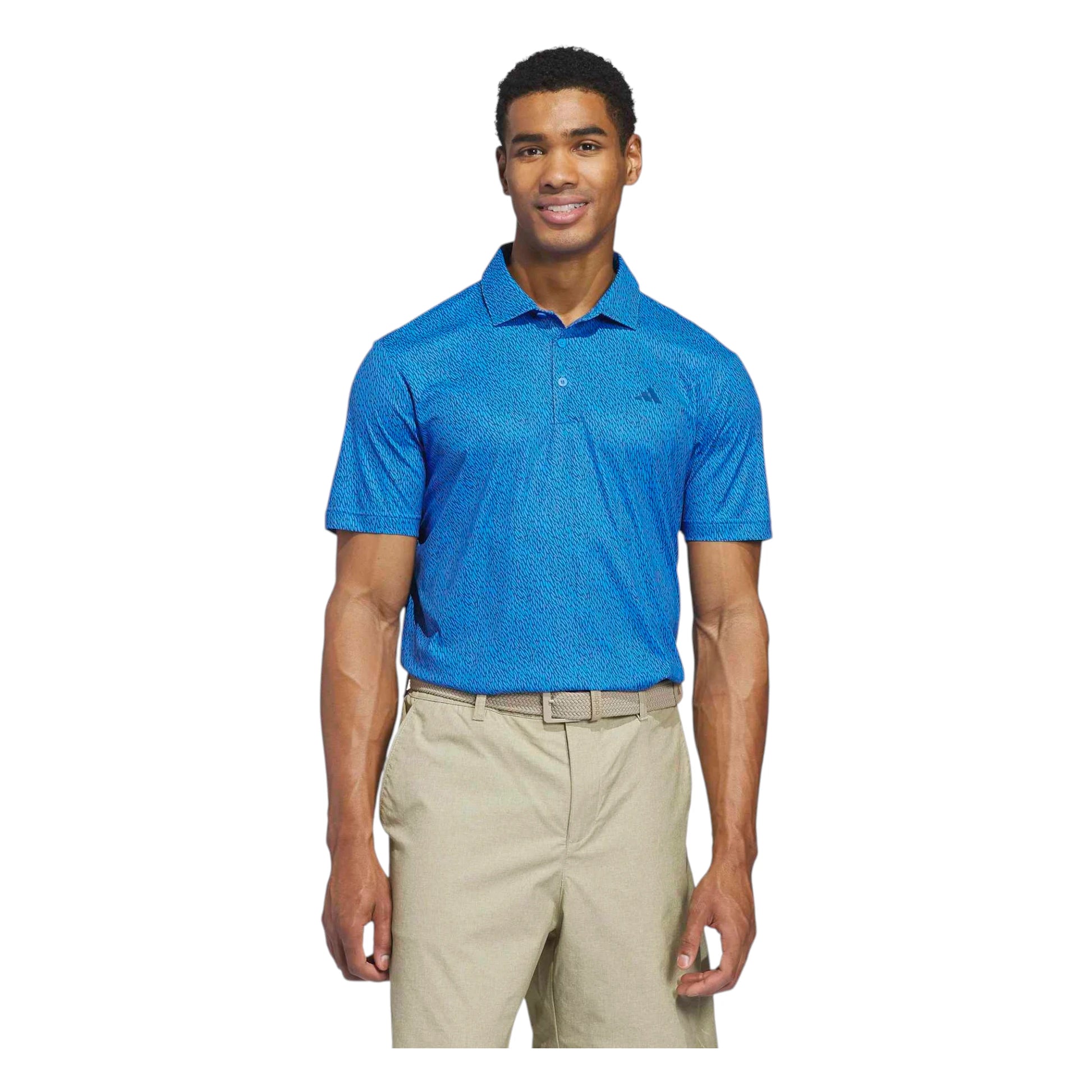 adidas Ultimate365 Feather Print Golf Polo Shirt KR9524