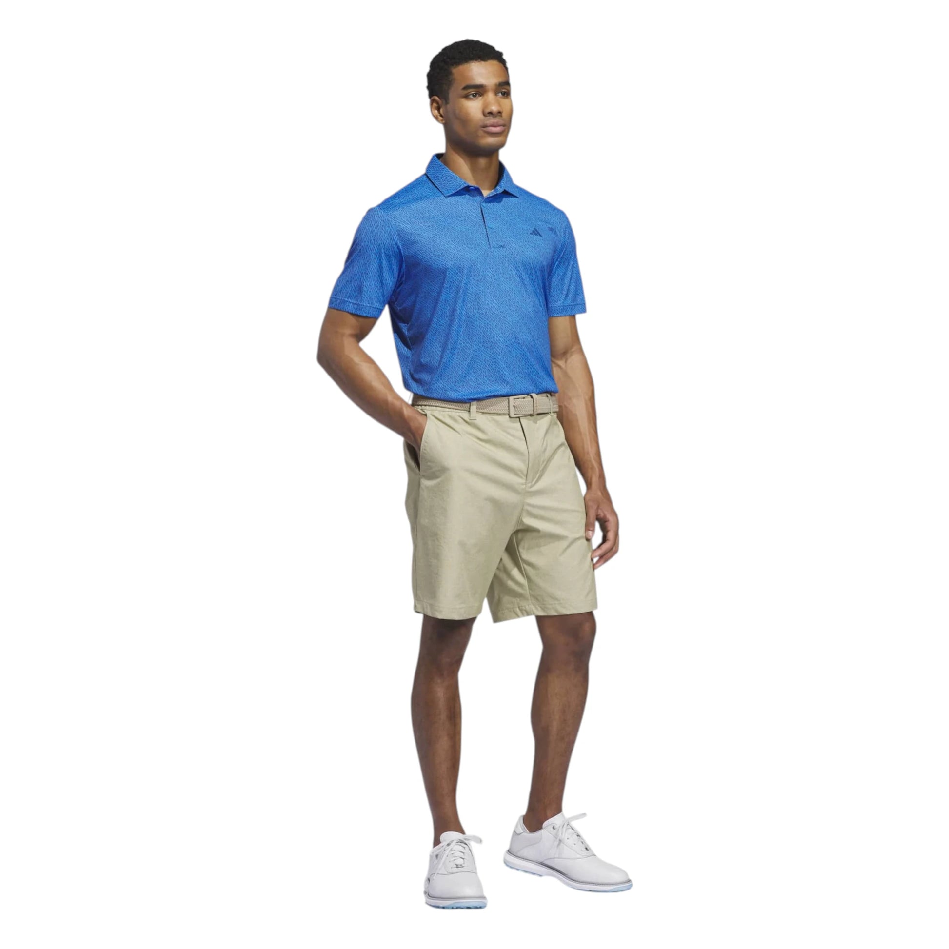 adidas Ultimate365 Feather Print Golf Polo Shirt KR9524