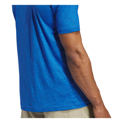 adidas Ultimate365 Feather Print Golf Polo Shirt KR9524