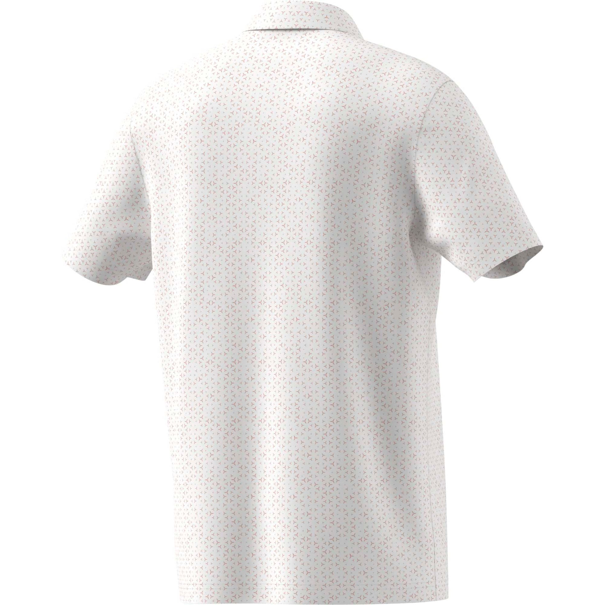 adidas Ultimate365 Mesh Print Golf Polo Shirt KT1580