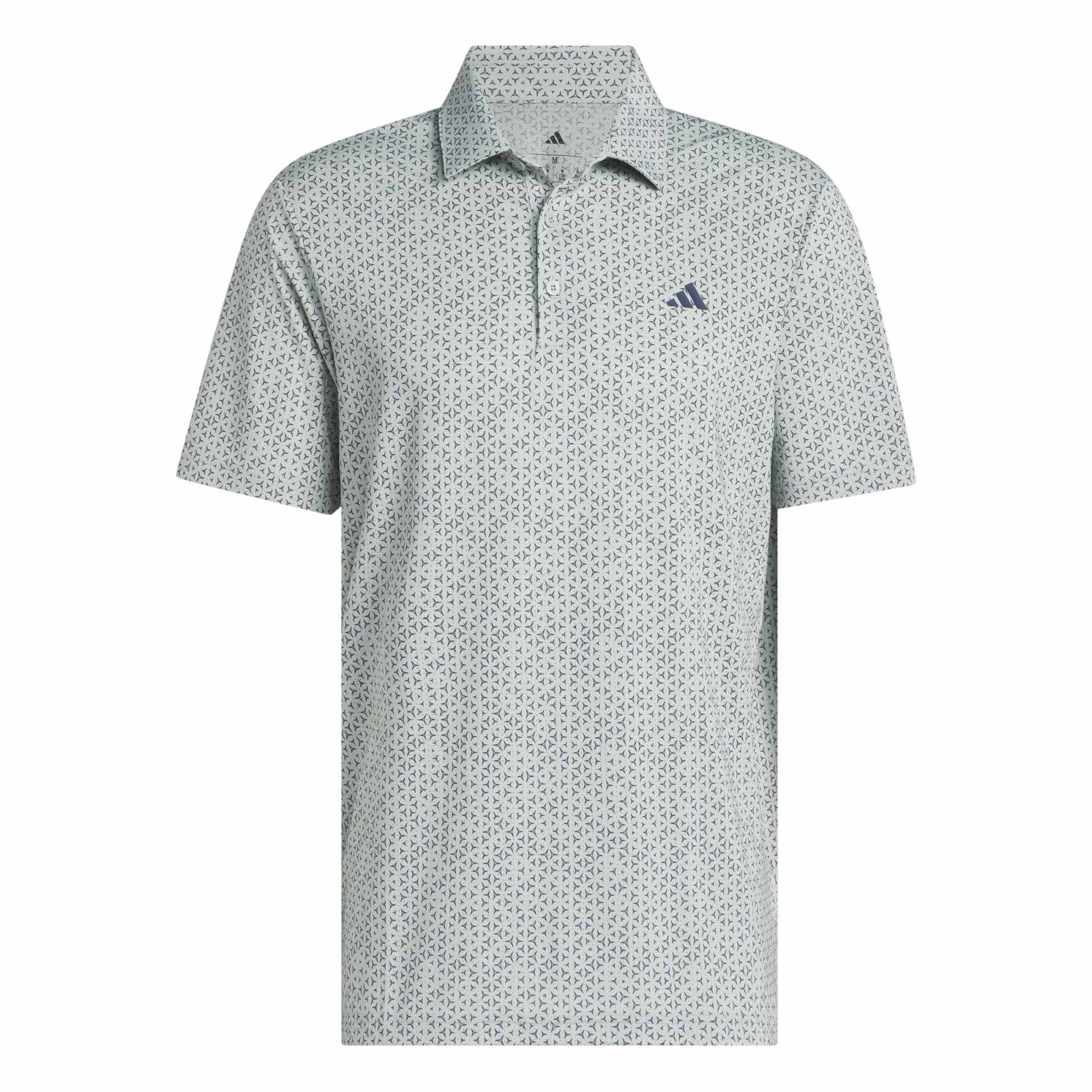 adidas Ultimate365 Mesh Print Golf Polo Shirt KT1581