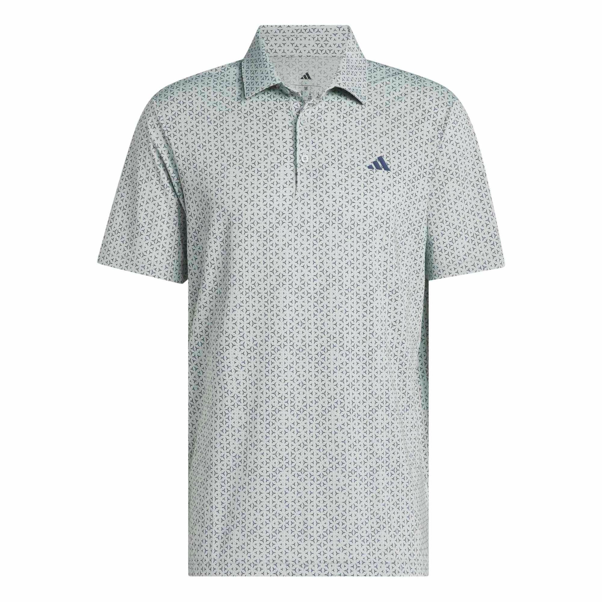 adidas Ultimate365 Mesh Print Golf Polo Shirt KT1581
